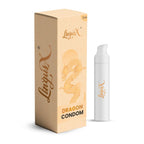 Gold Dragon Condom | Premium Quality Condom for Men 9-inch | 50ml Lubricant Free